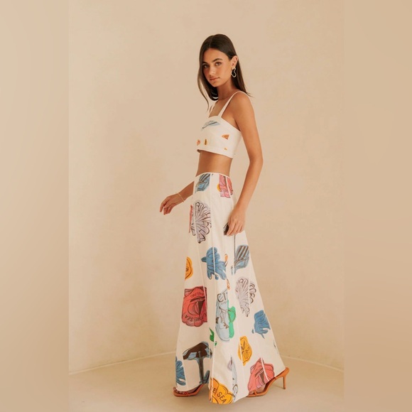 Sabo By the Sea Skirt and Shirt Set - Picture 2 of 4